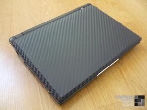 3M carbon fiber DI-NOC on Asus Eee PC 900A netbook