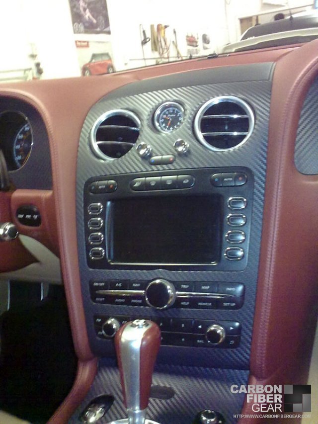 Bentley Continental GT gets carbon fiber DI-NOC interior Bentley Continental GT gets carbon fiber DI-NOC interior