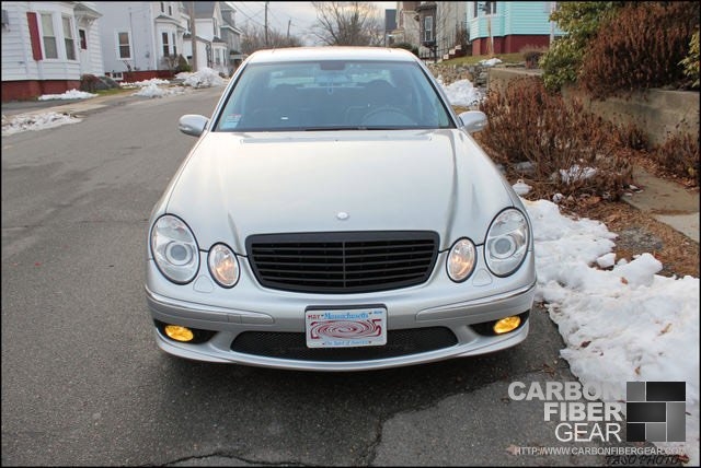 2004 E55 AMG Mercedes with DI-NOC grille