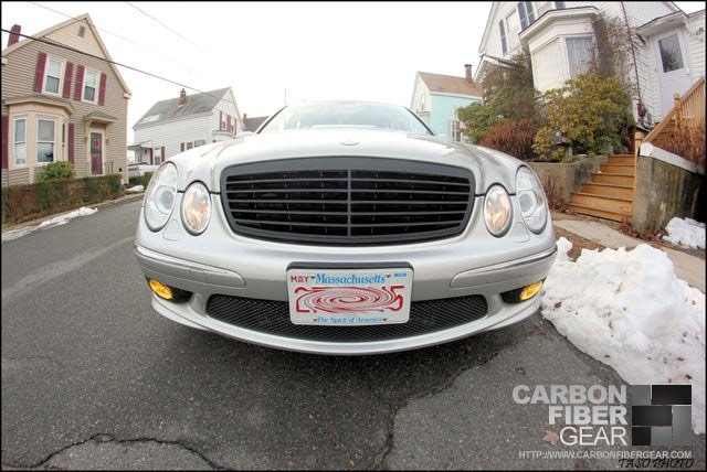 2004 E55 AMG Mercedes with DI-NOC grille
