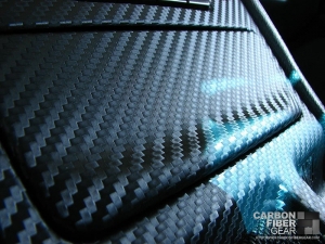 Acura NSX with 3M DI-NOC carbon fiber vinyl interior