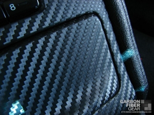 Acura NSX with 3M DI-NOC carbon fiber vinyl interior