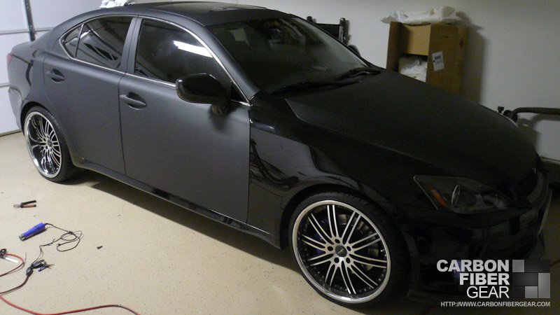 Customer Wraps His Entire Lexus Is350 In 3m Di Noc Carbon