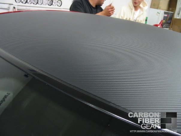 Mercedes CLK63 AMG Black Series with 3M carbon fiber DI-NOC roof